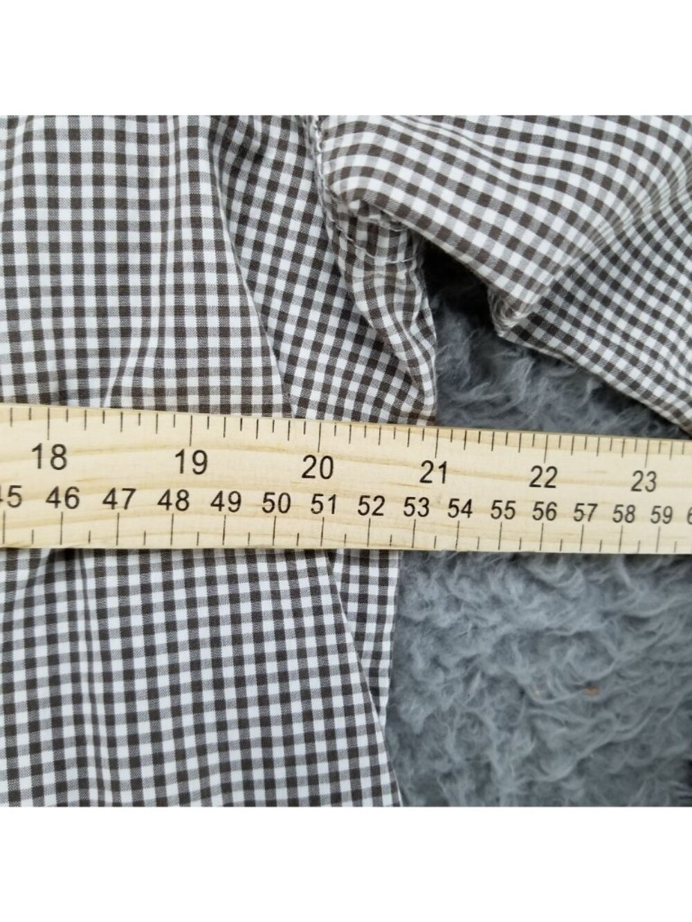 Lauren Ralph Lauren Shirt Womens Large Brown Plaid Button Up Long Sleeve - Picture 6 of 10